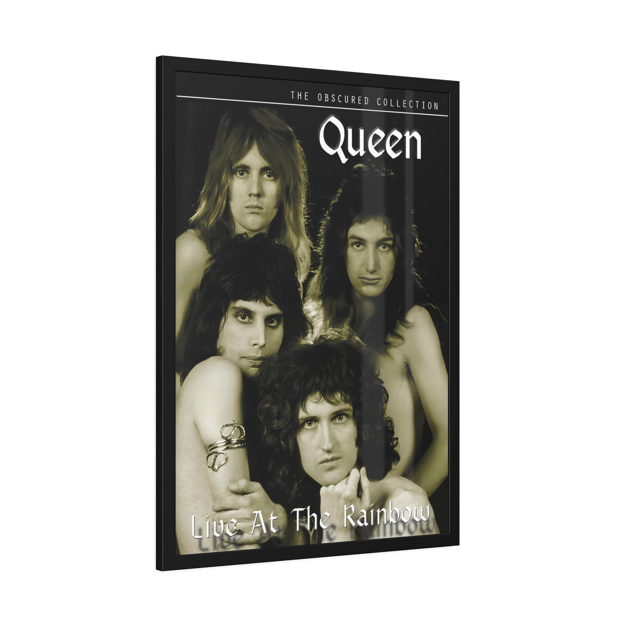 Queen Live at the Rainbow Concert Poster
