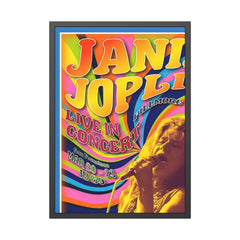 Janis Joplin Concert Poster Art
