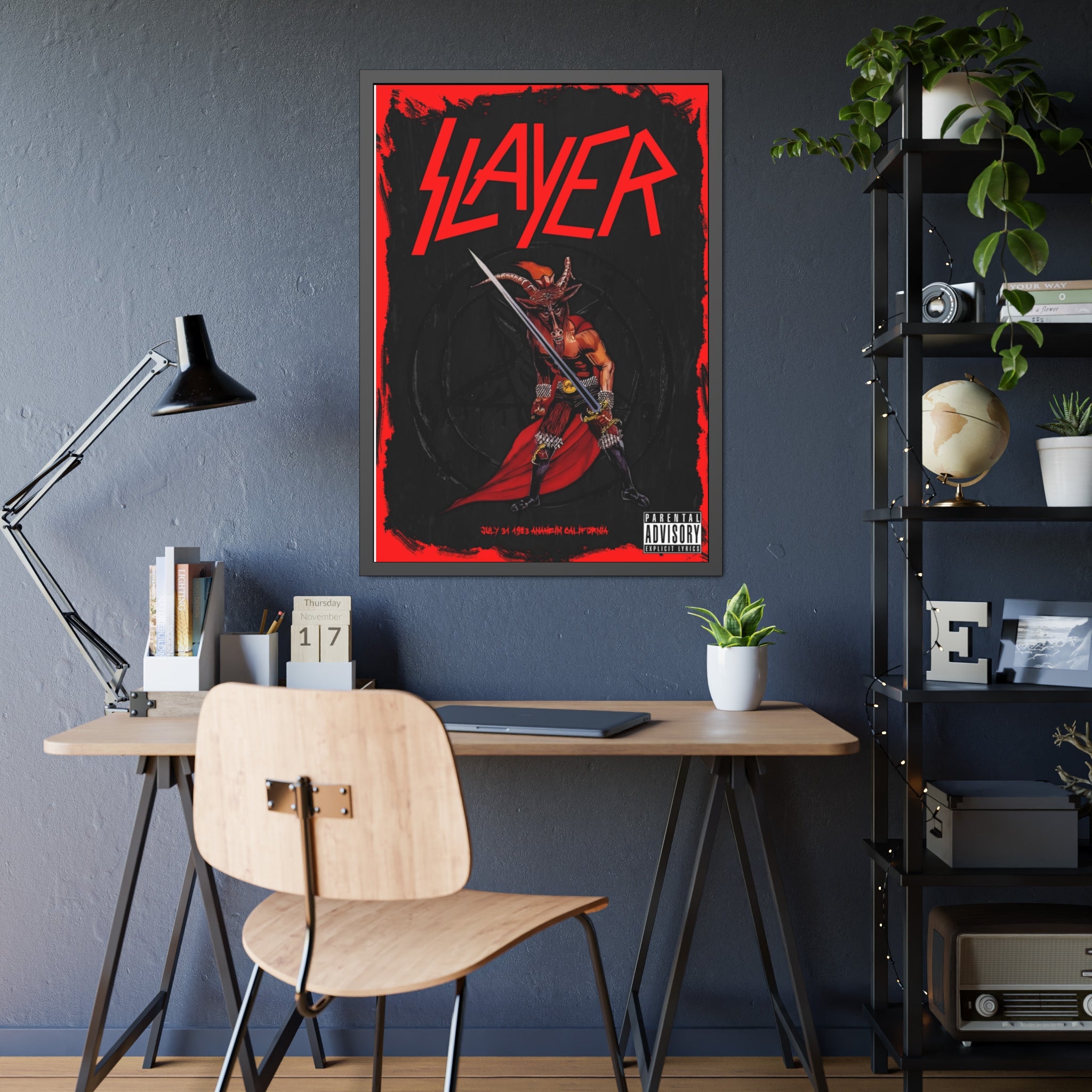 Slayer Concert Poster I