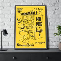 Van Halen Concert Poster