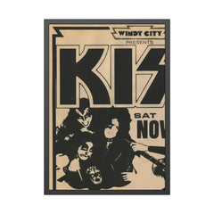KISS Rockford Armory Concert Poster