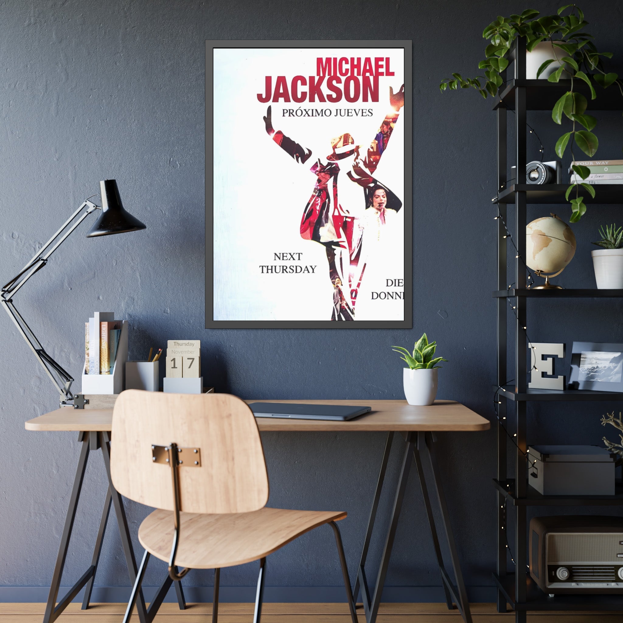 Michael Jackson Tour Concert Poster