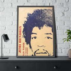 Jimi Hendrix Concert Poster I