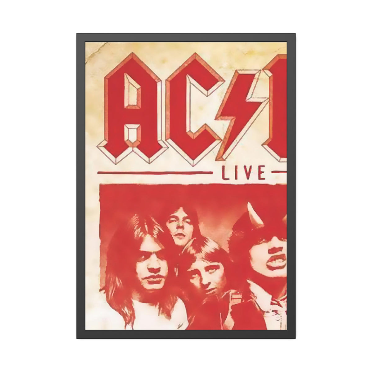 ACDC Concert Poster 1979