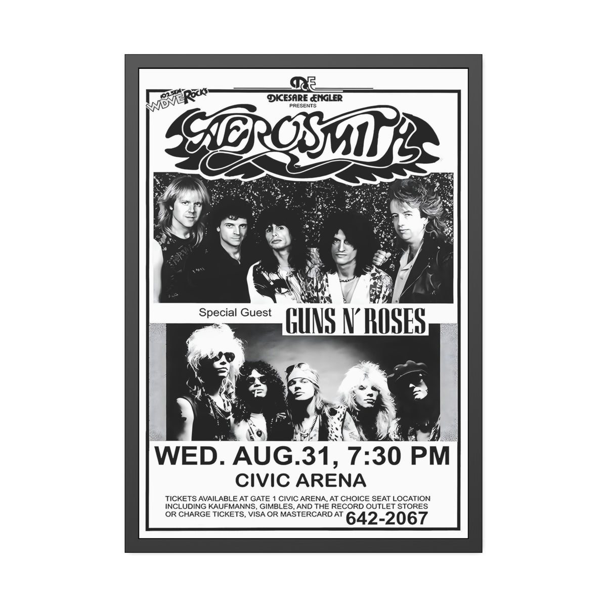 Aerosmith Concert Poster II