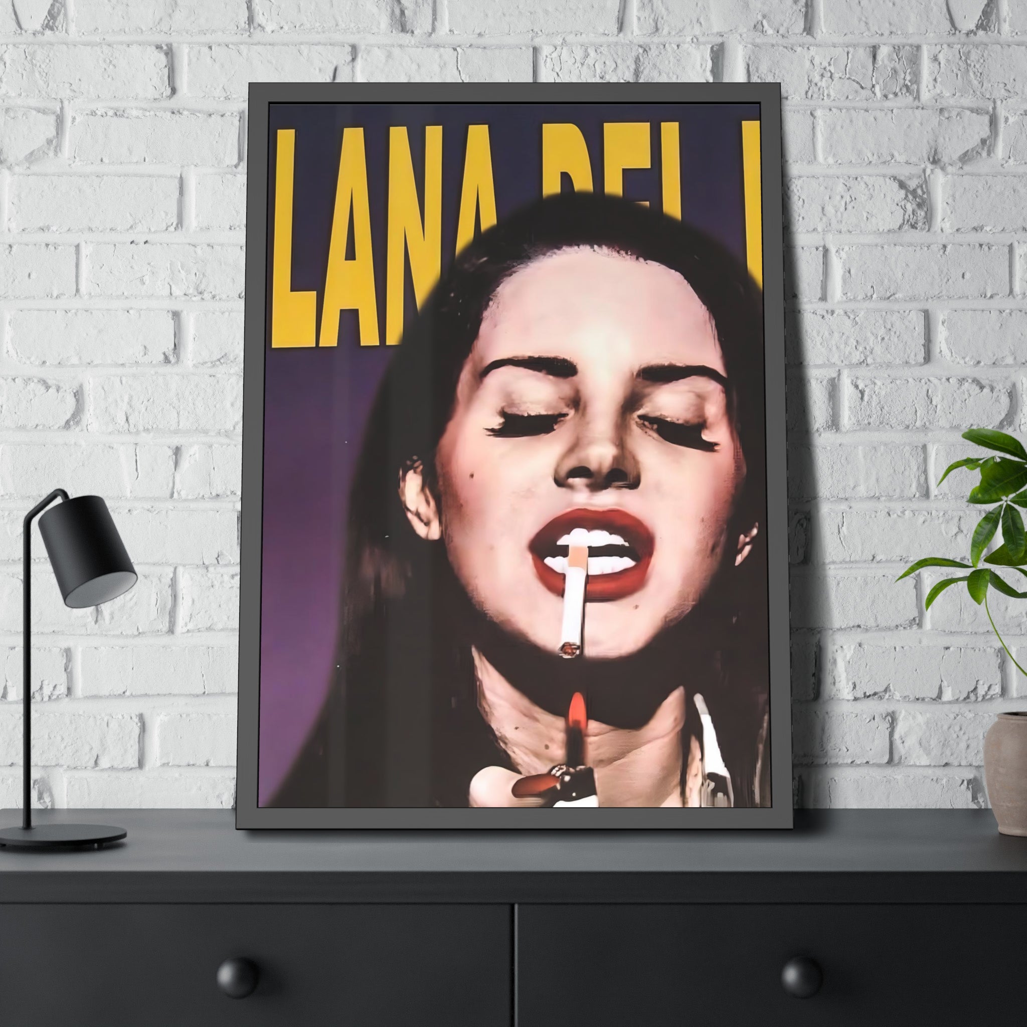 Lana Del Ray Concert Poster