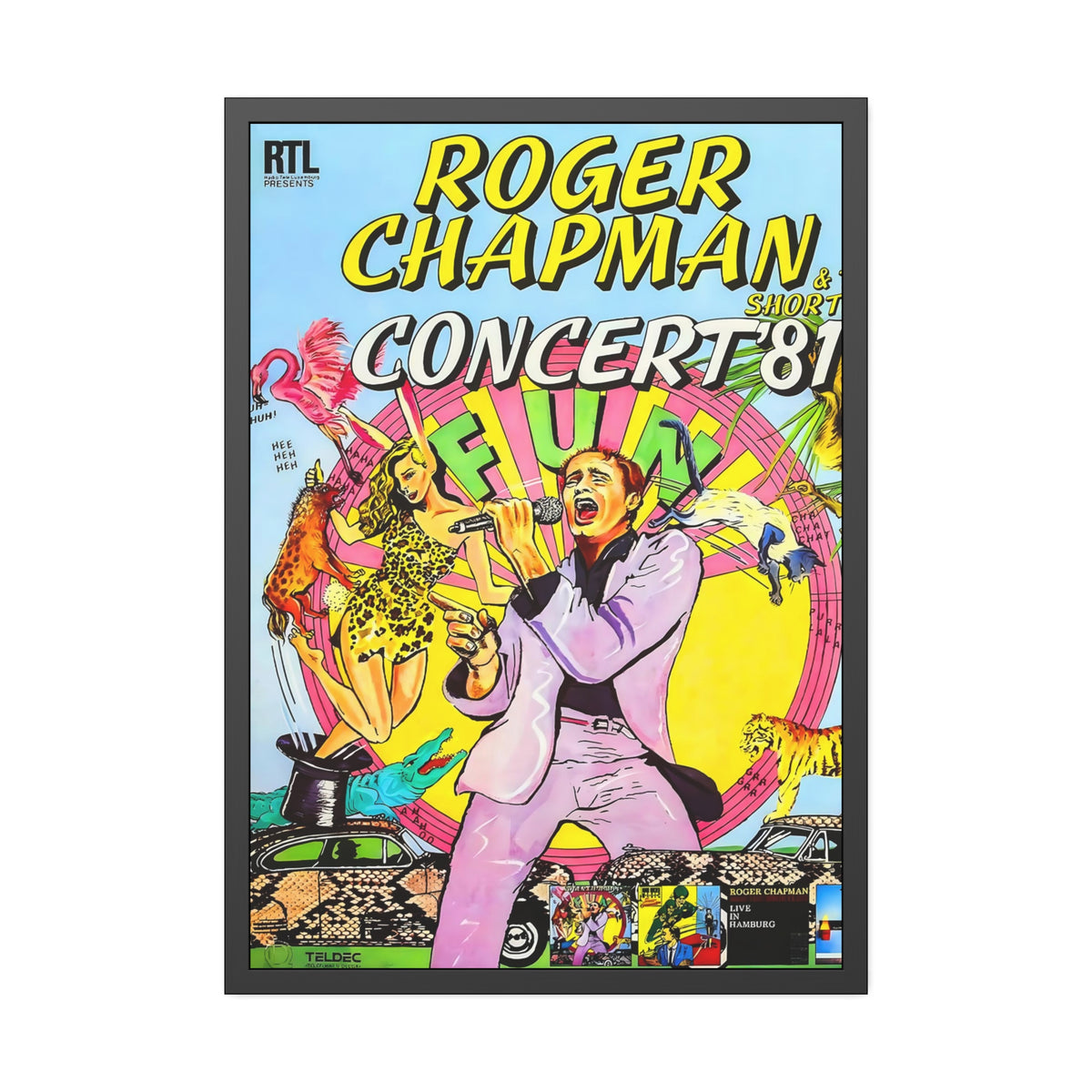 Roger Chapman Concert Poster II