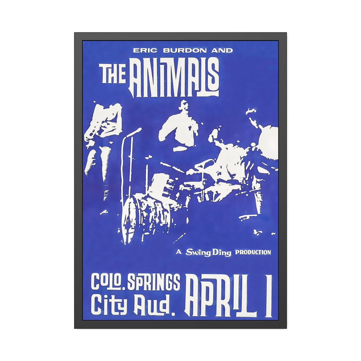 The Animals Concert Poster