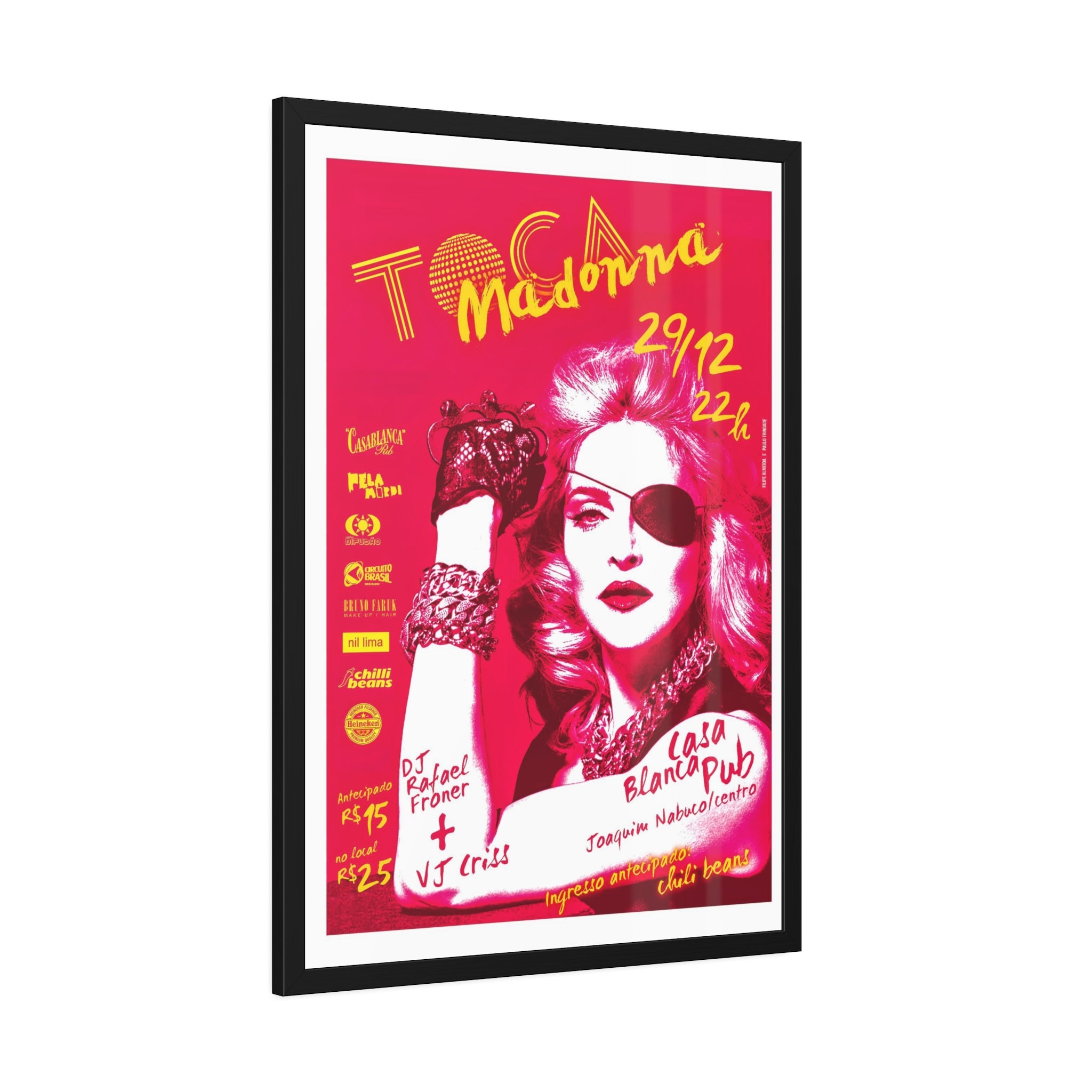 Madonna Concert Poster Tour