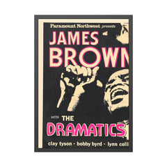 James Brown Concert Poster