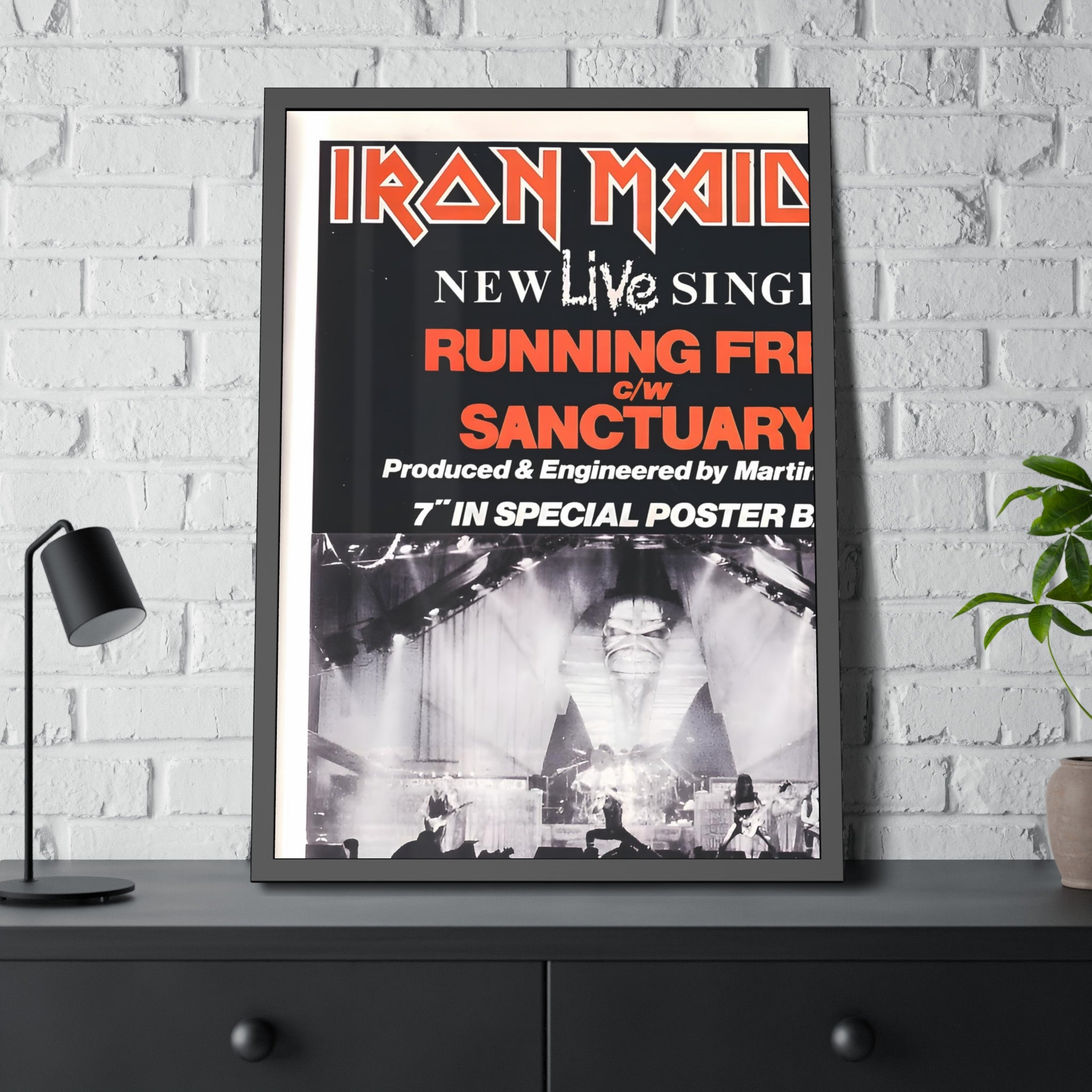 Iron Maiden Concert Poster II