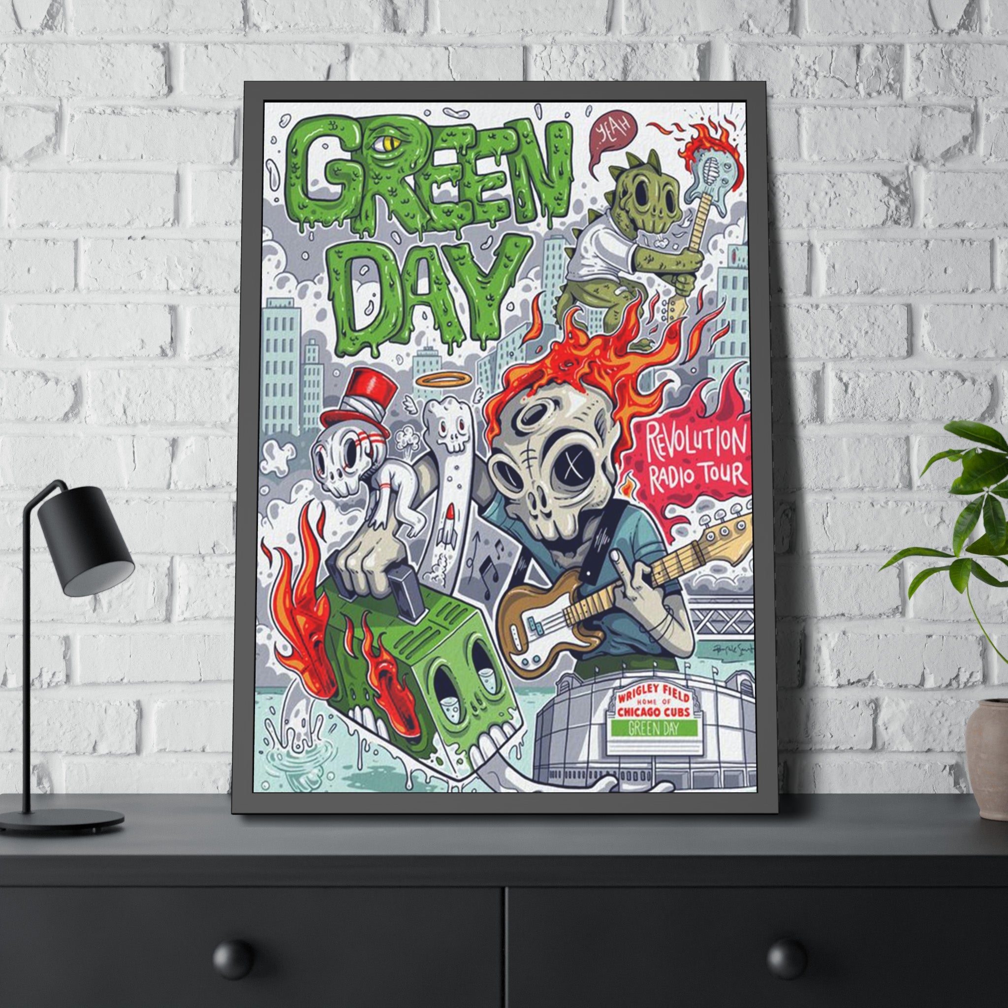 Green Day Concert Poster