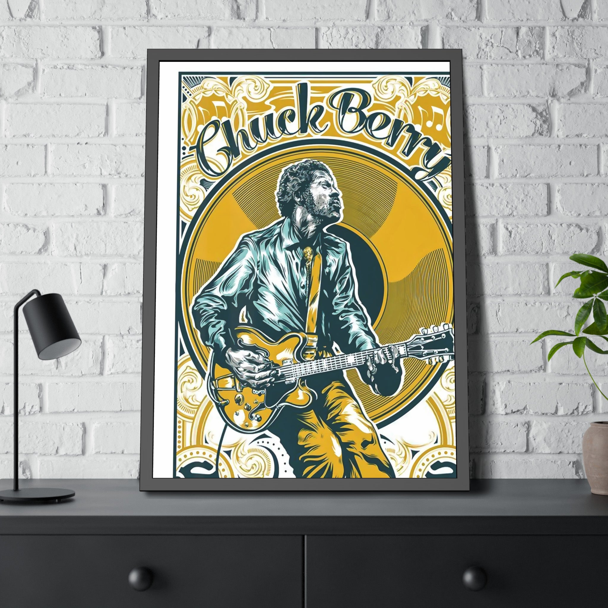 Chuck Berry Concert Poster
