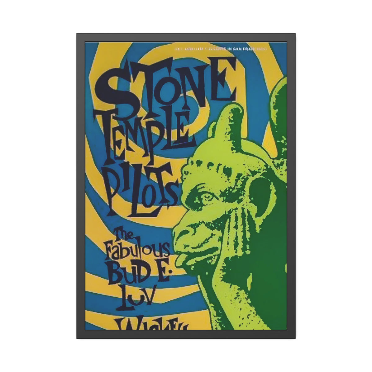 Stone Temple Pilots Concert Poster