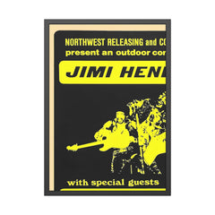 Jimi Hendrix Sick's Stadium Concert Poster