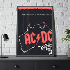 ACDC Exhibition Concert Poster