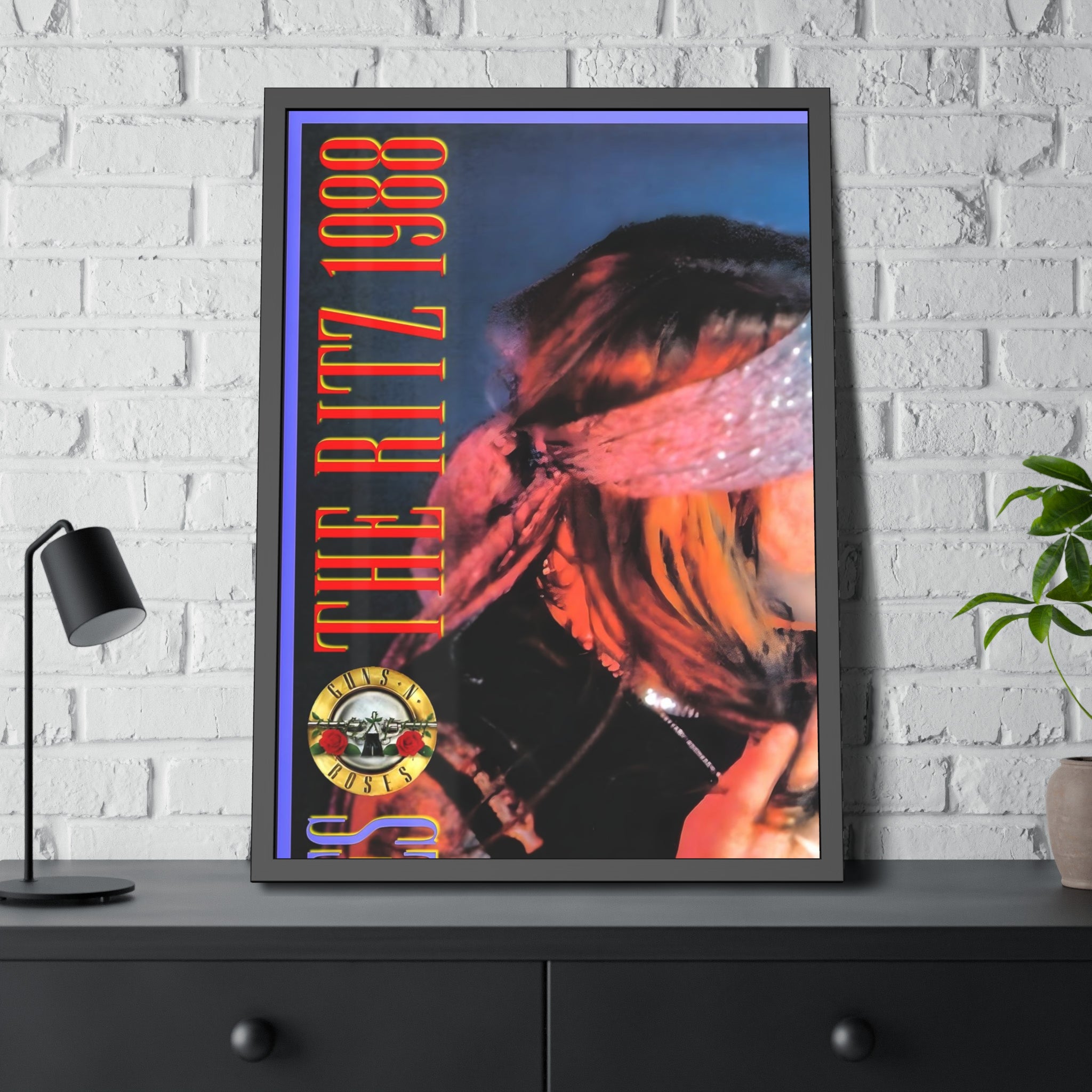 Guns N' Roses The Ritz 1988 Concert Poster