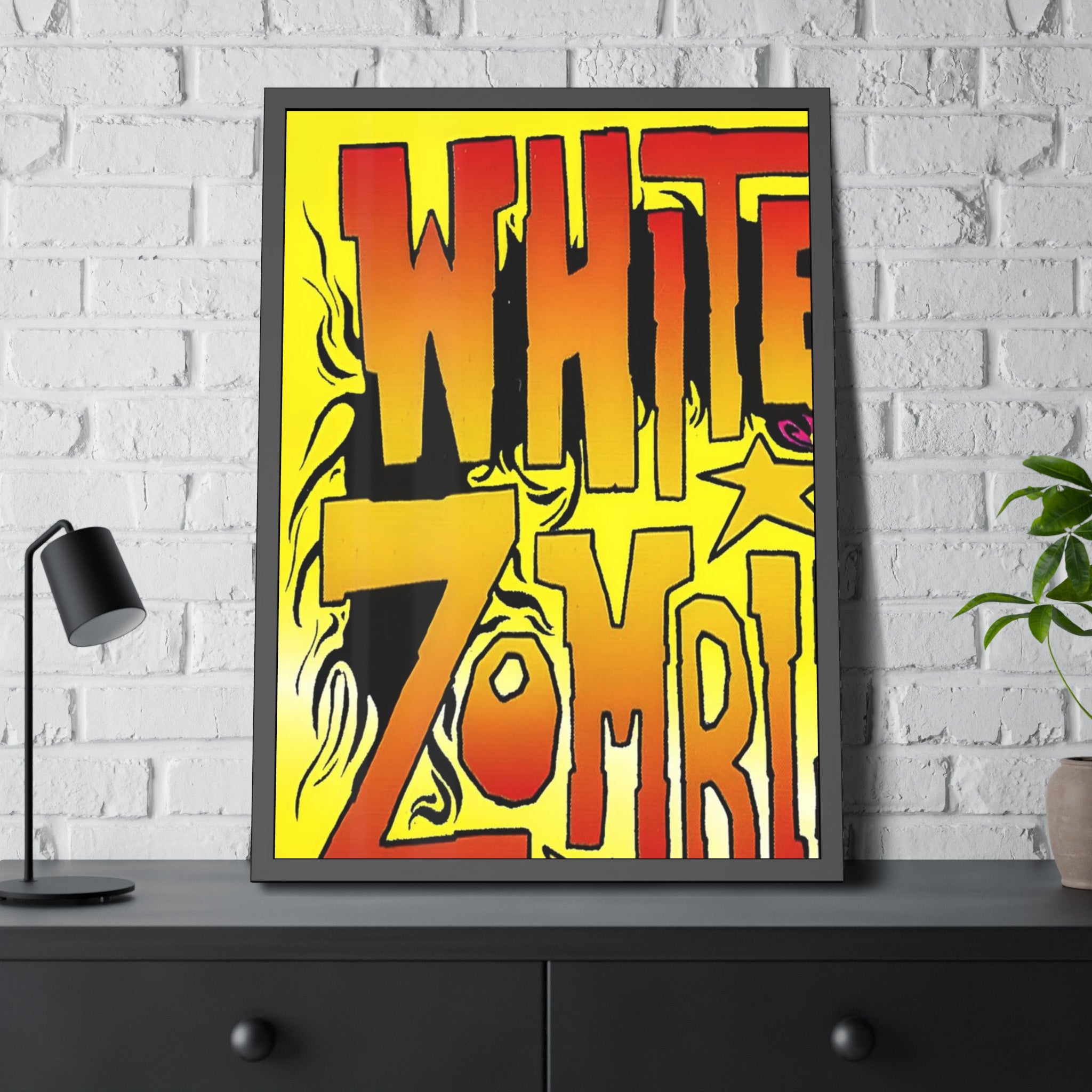 White Zombie Concert Poster