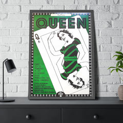 Queen Vintage Concert Poster