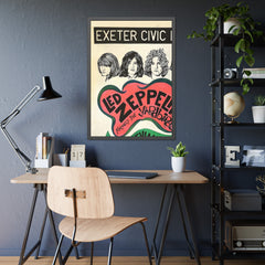 Led Zeppelin 1968 Concert Poster
