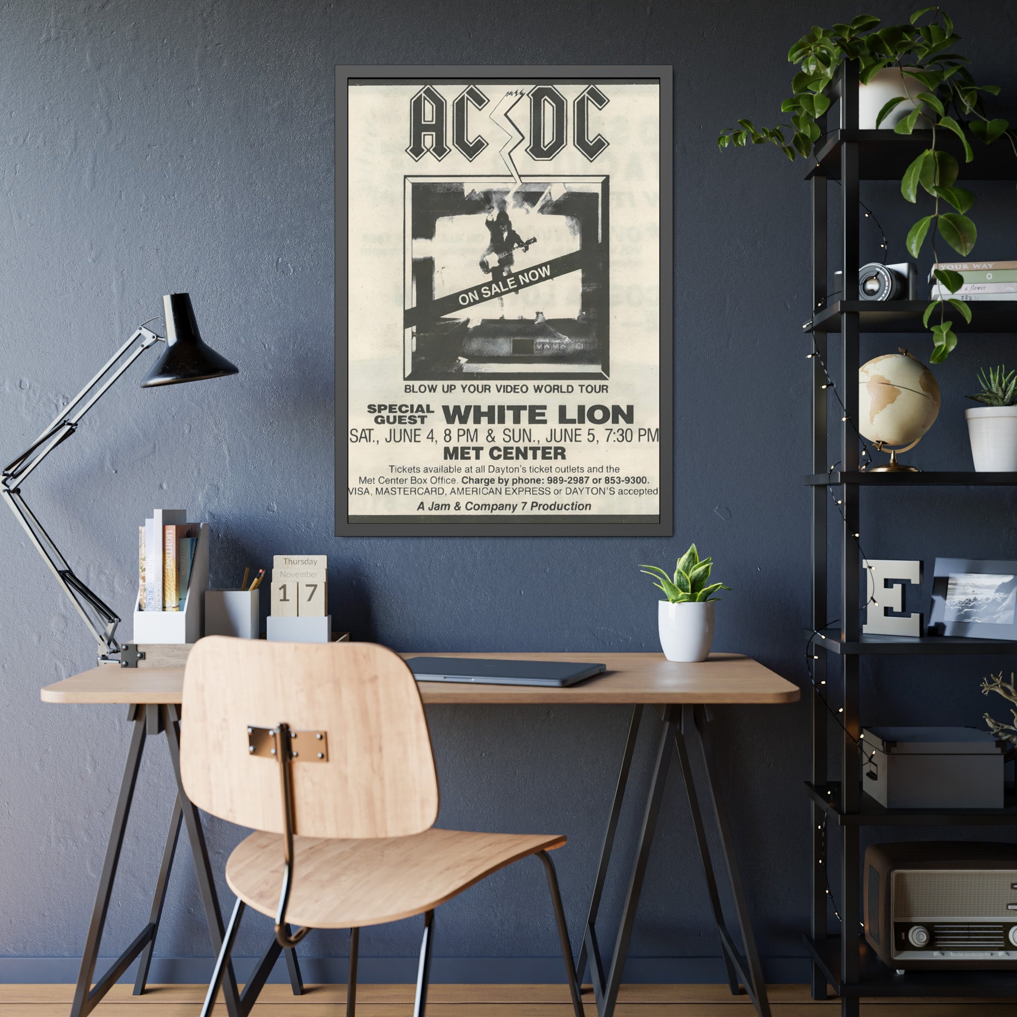 ACDC Concert Poster Art V