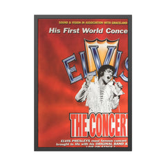 Elvis Concert Poster World Tour
