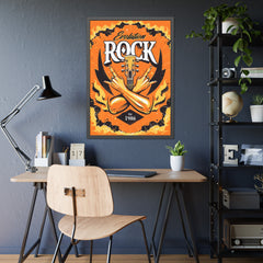 Evolution of Rock Concert Poster