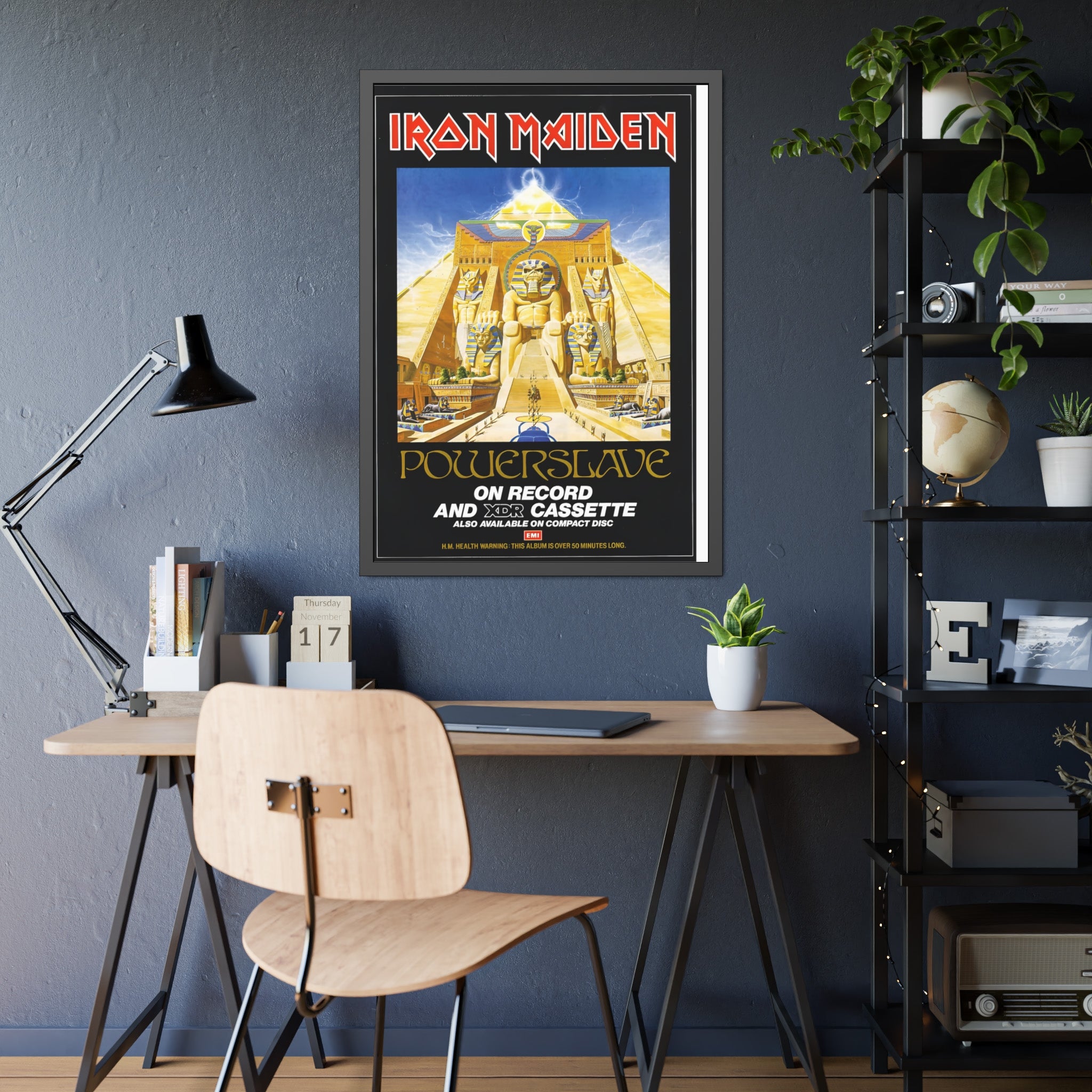 Iron Maiden Concert Poster