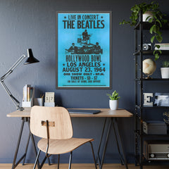 The Beatles Hollywood Bowl Concert Poster