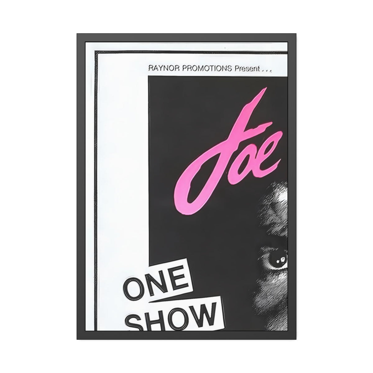 Joe Cocker Concert Poster