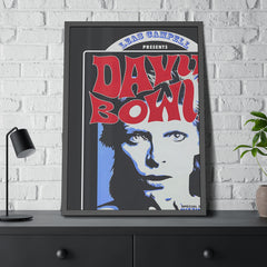 David Bowie 1972 Concert Poster