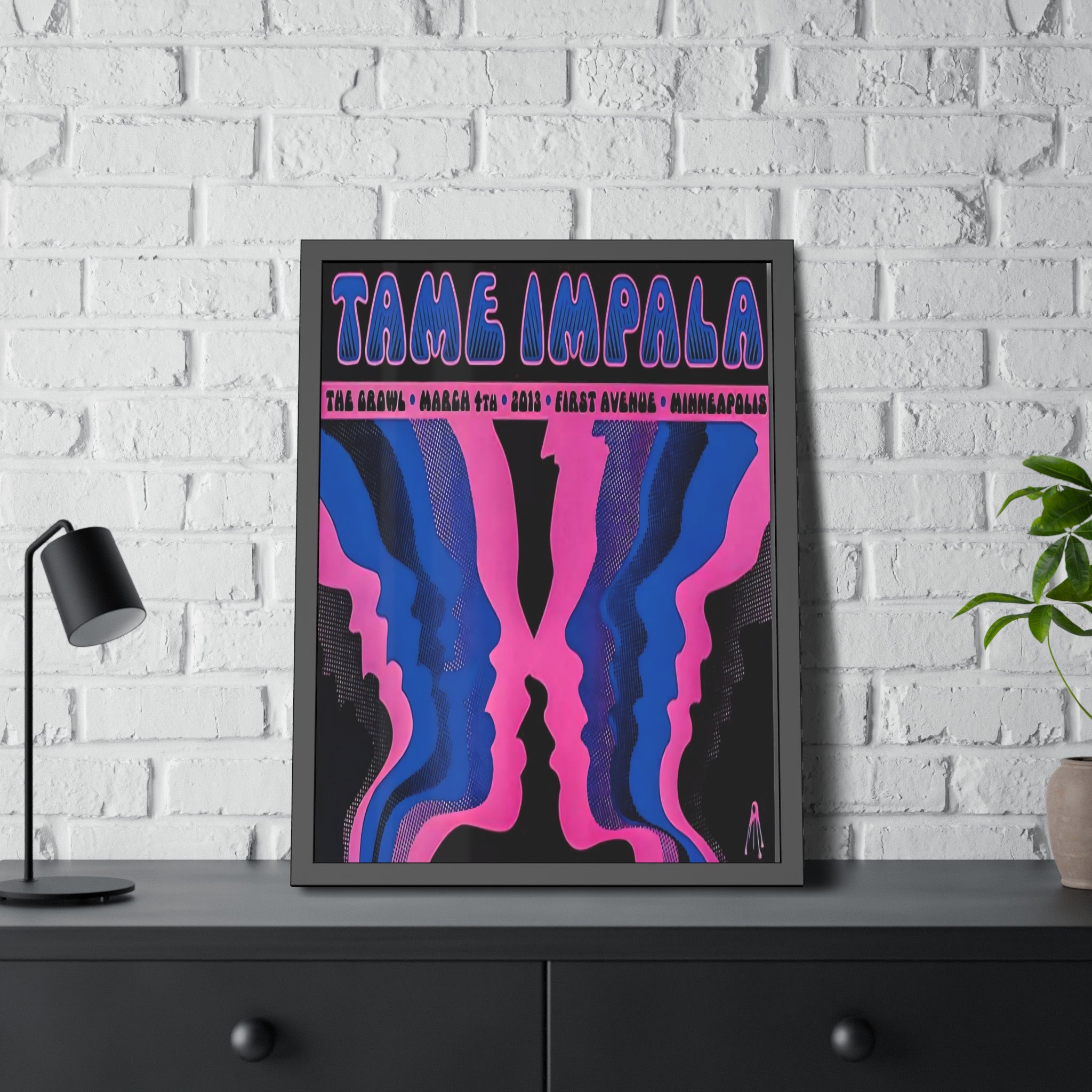 Tame Impala Concert Poster