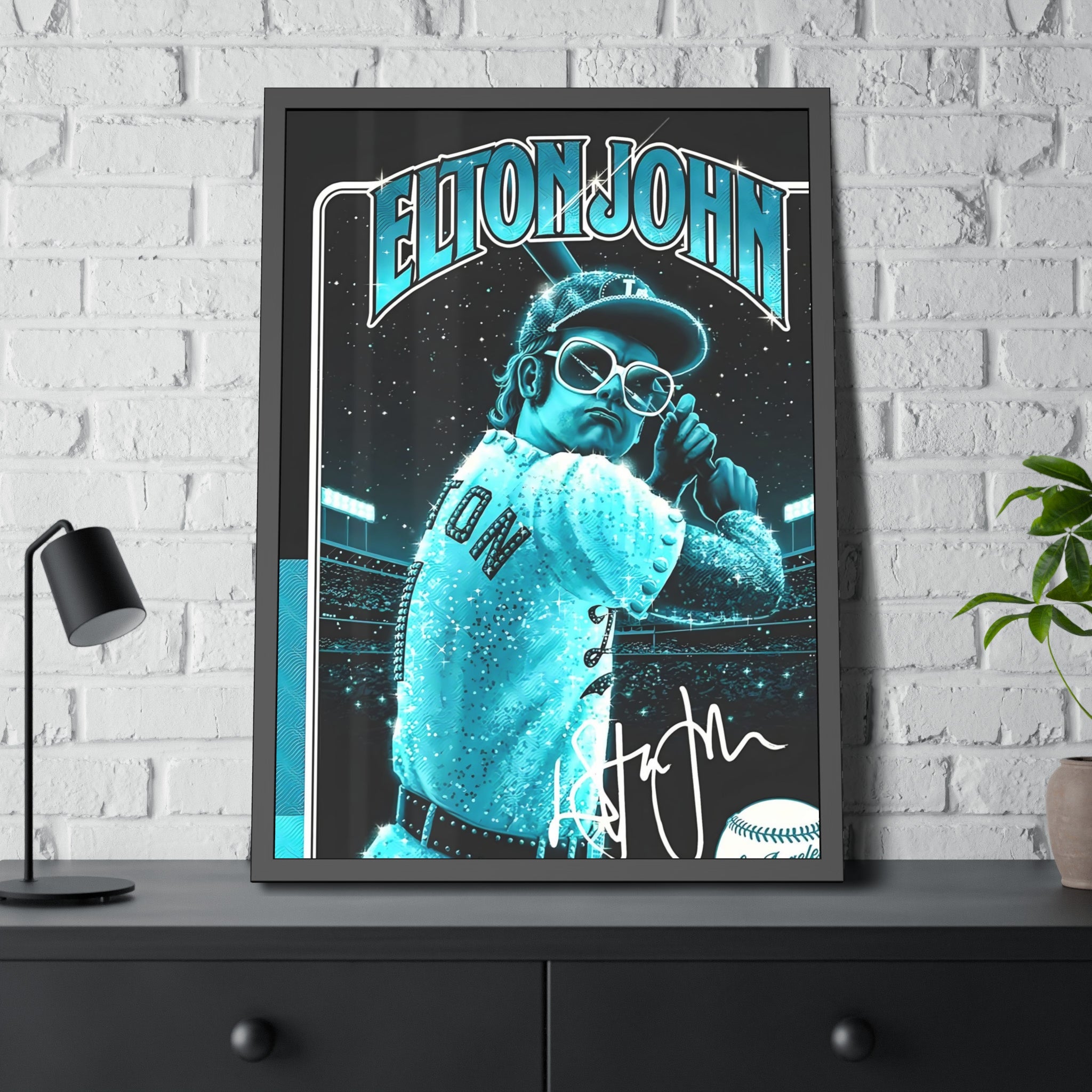 Elton John Concert Poster