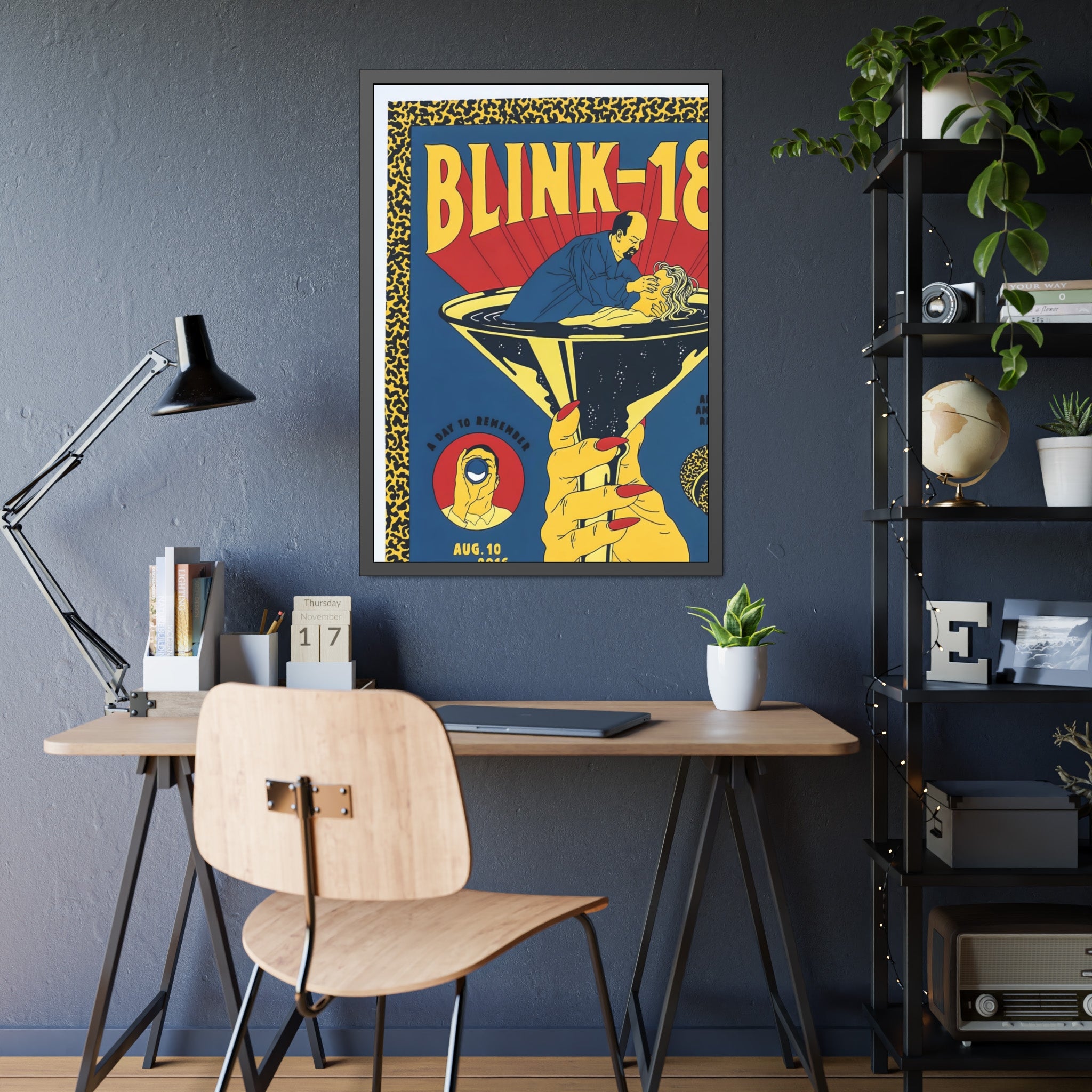 Blink-182 Concert Poster