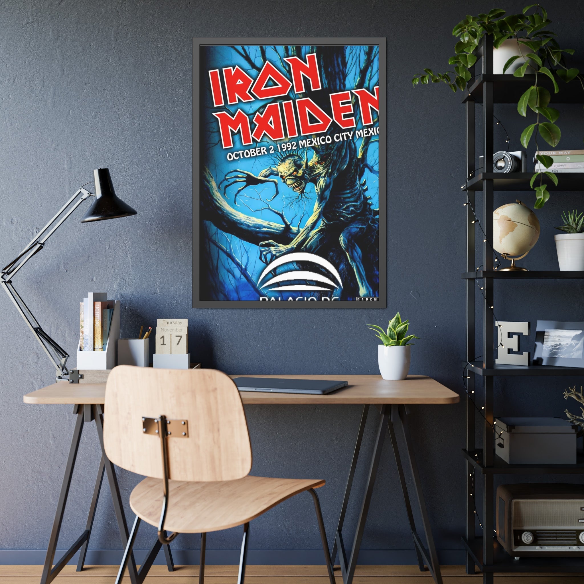 Iron Maiden Concert Poster V
