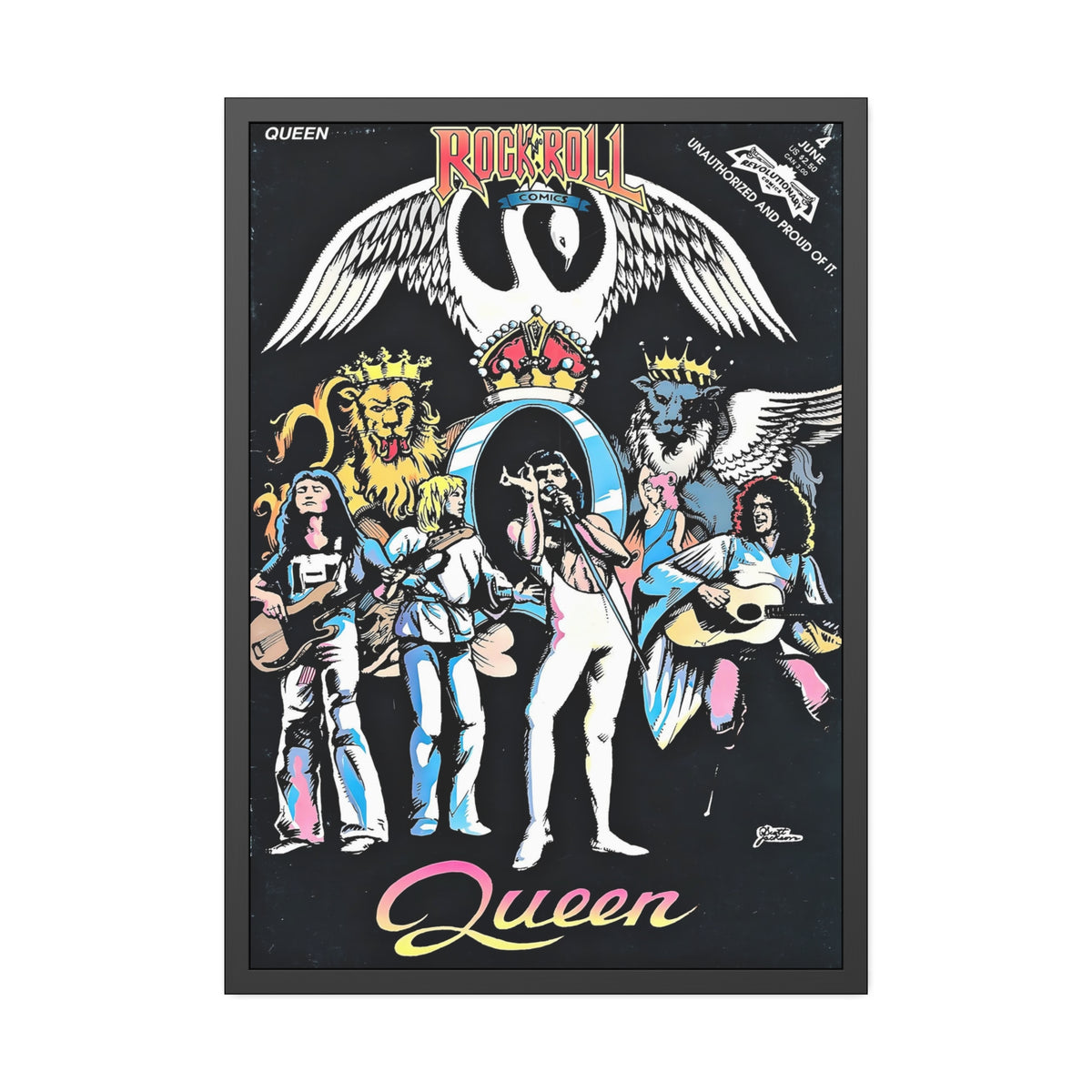 Queen Concert Poster Art
