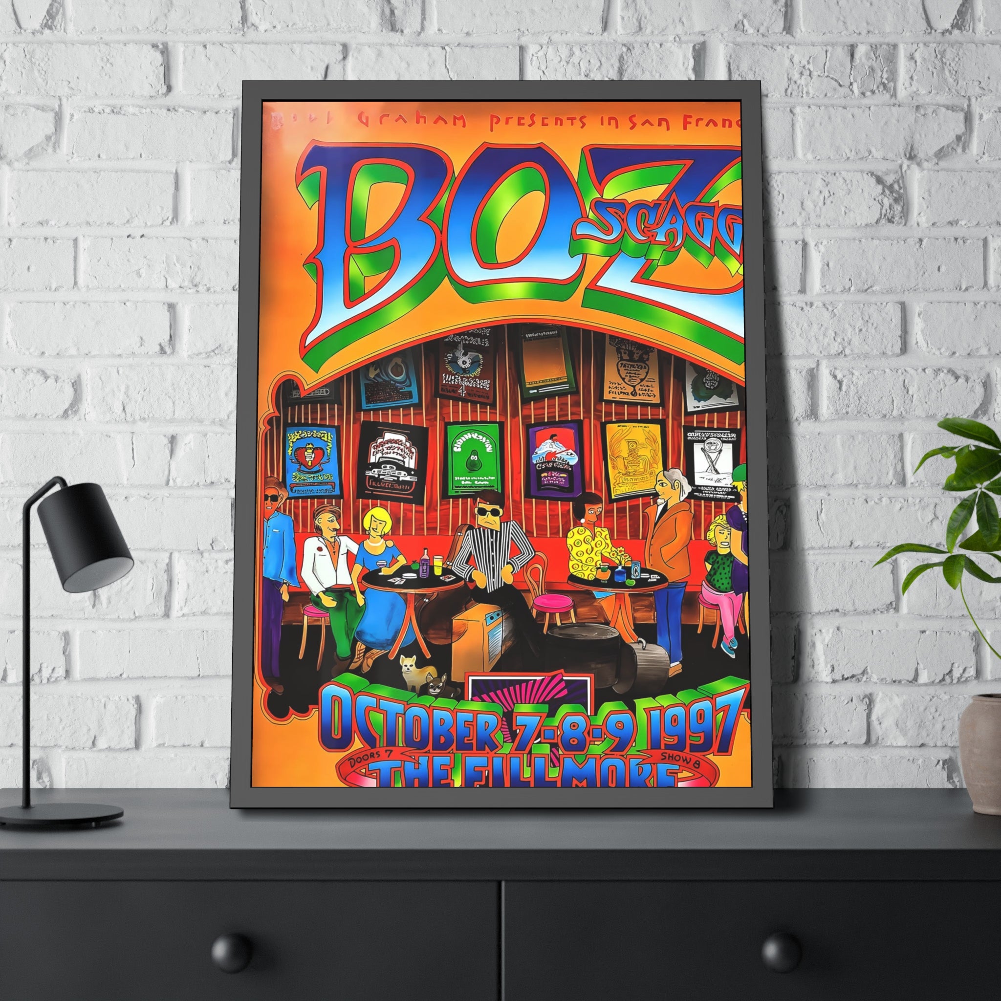 Boz Scaggs Concert Poster II