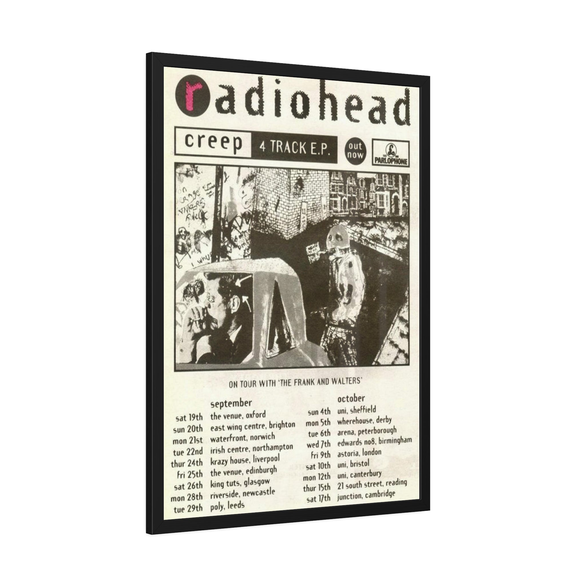 Radiohead Concert Poster
