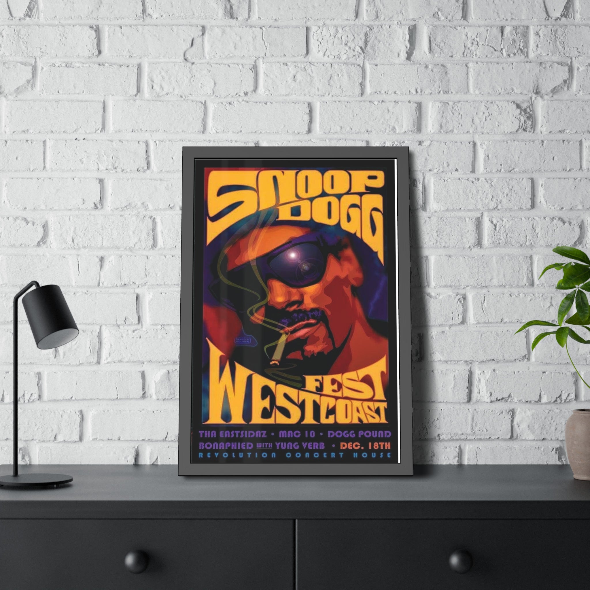 Snoop Dogg Concert Poster