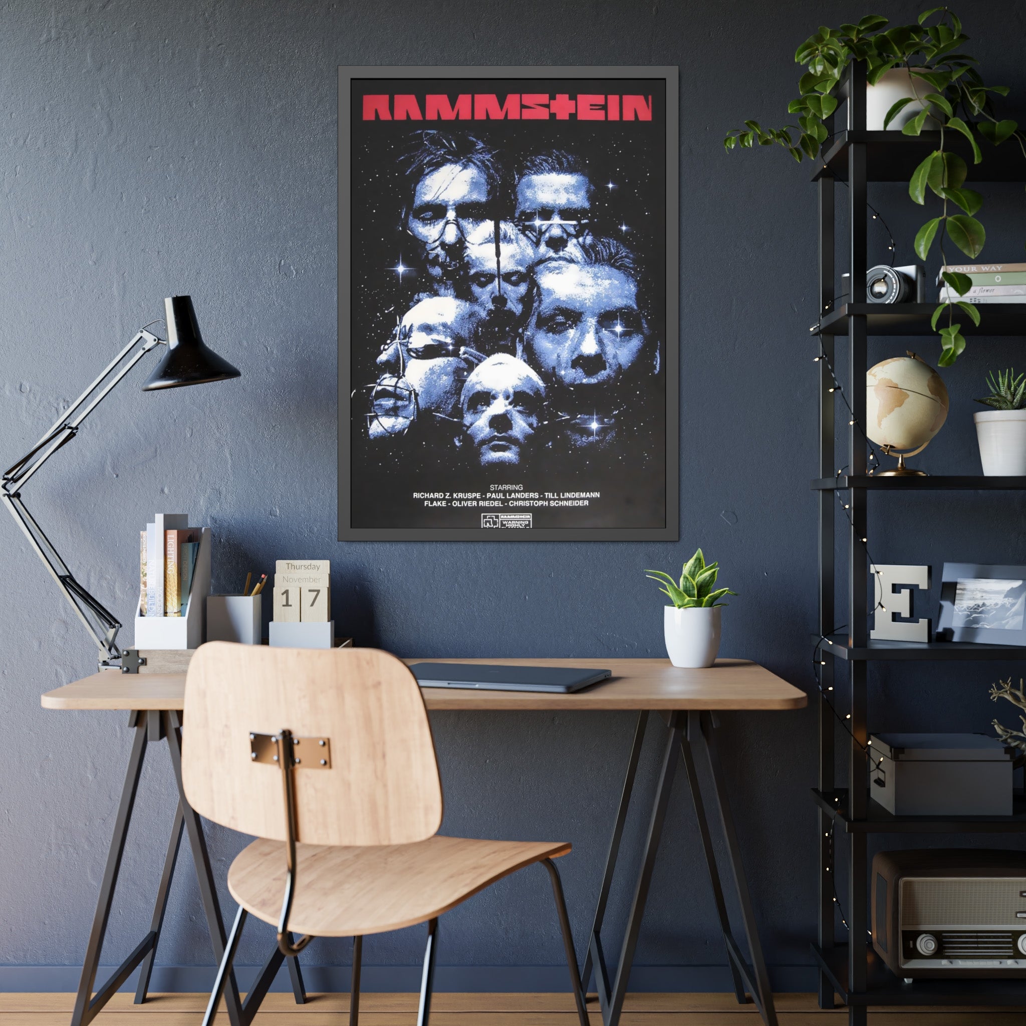 Rammstein Concert Poster