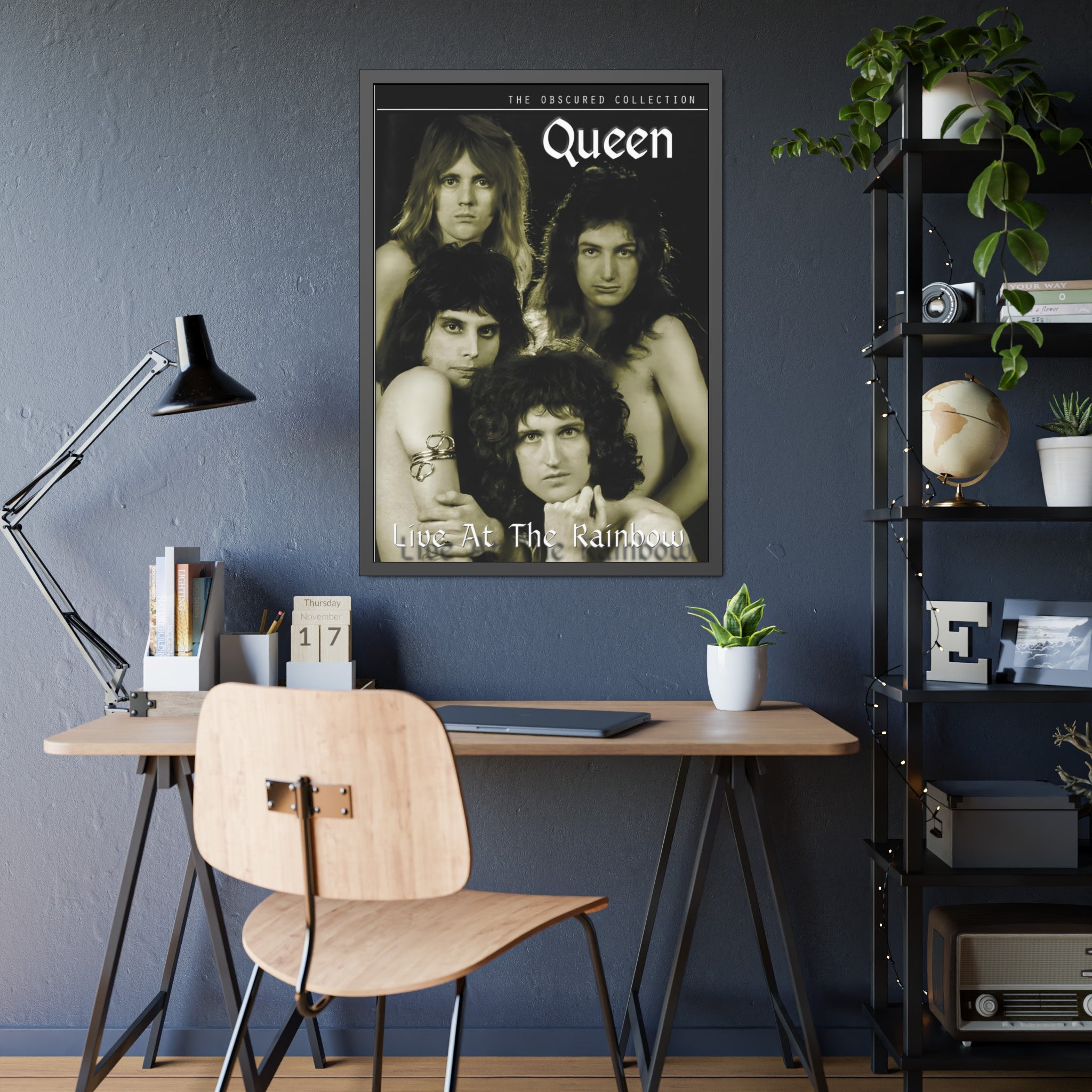 Queen Live at the Rainbow Concert Poster
