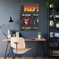 KISS Music Poster II