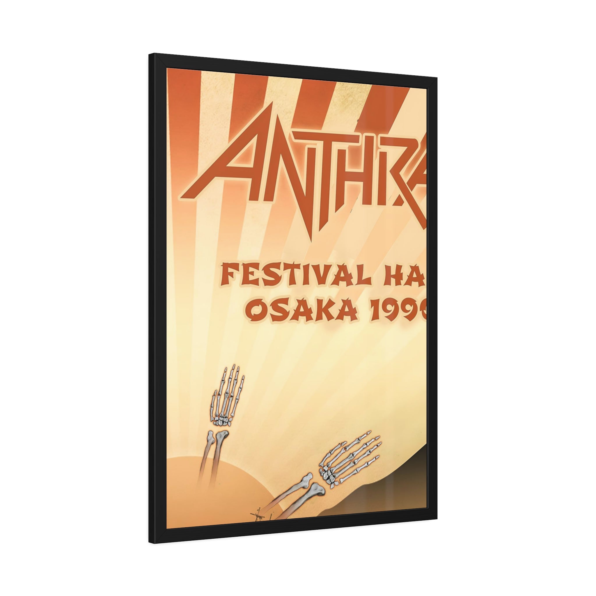 Anthrax Osaka 1990 Concert Poster
