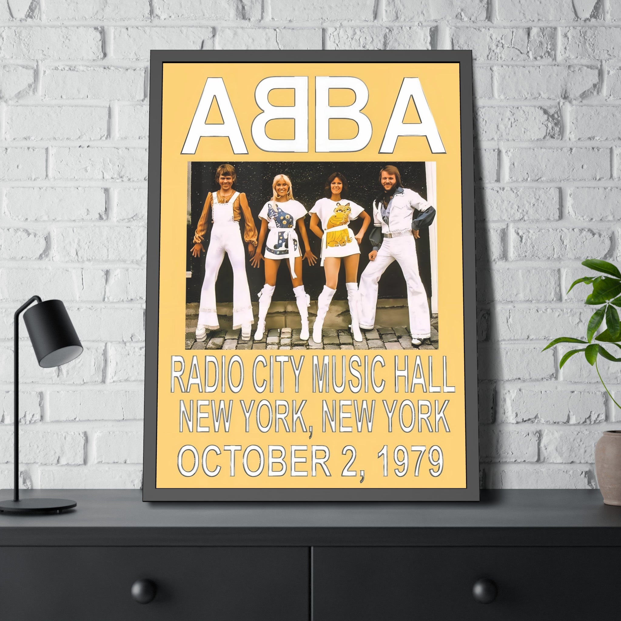 Abba Concert Poster