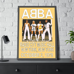 Abba Concert Poster