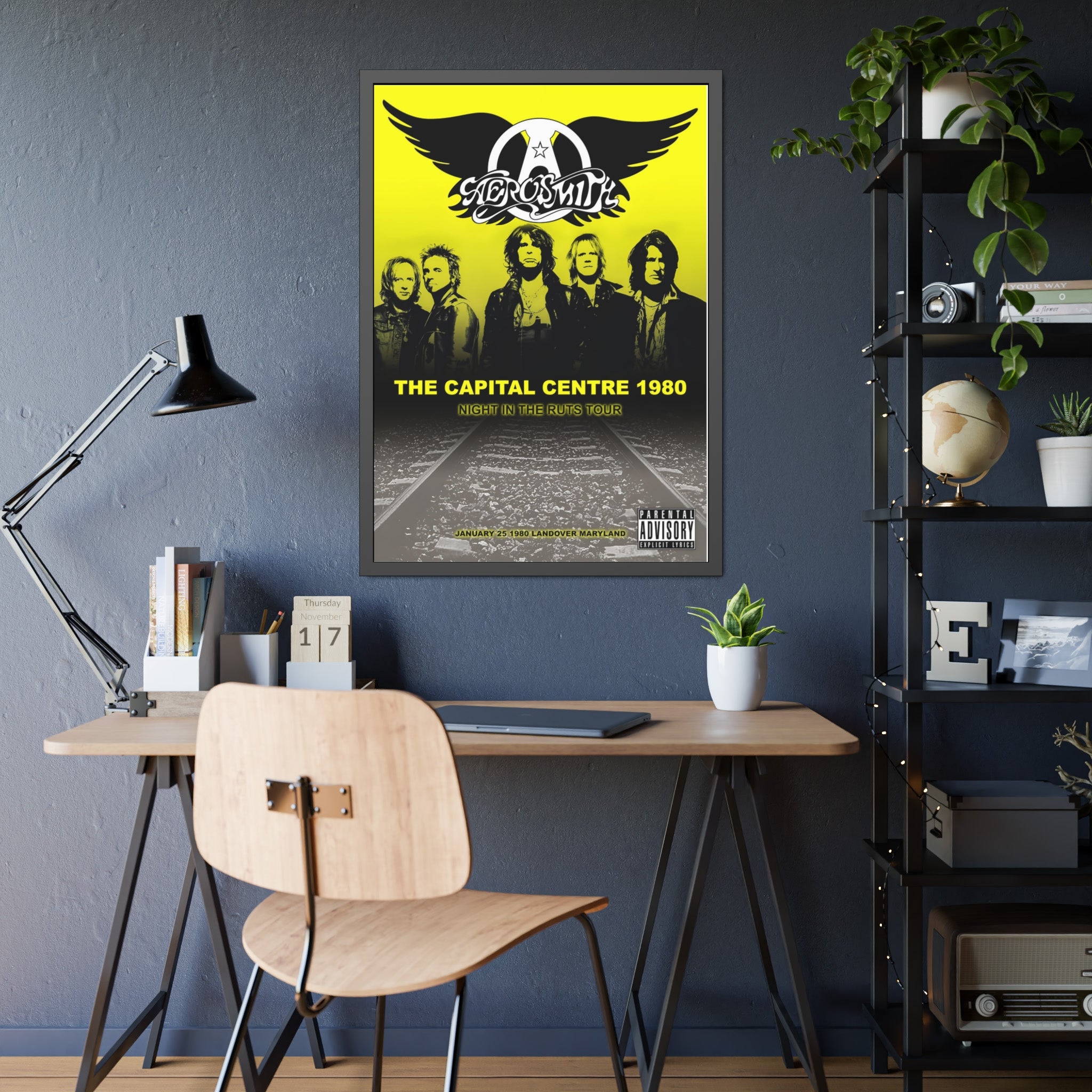 Aerosmith Rock Concert Poster