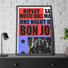 Bon Jovi Philadelphia Concert Poster