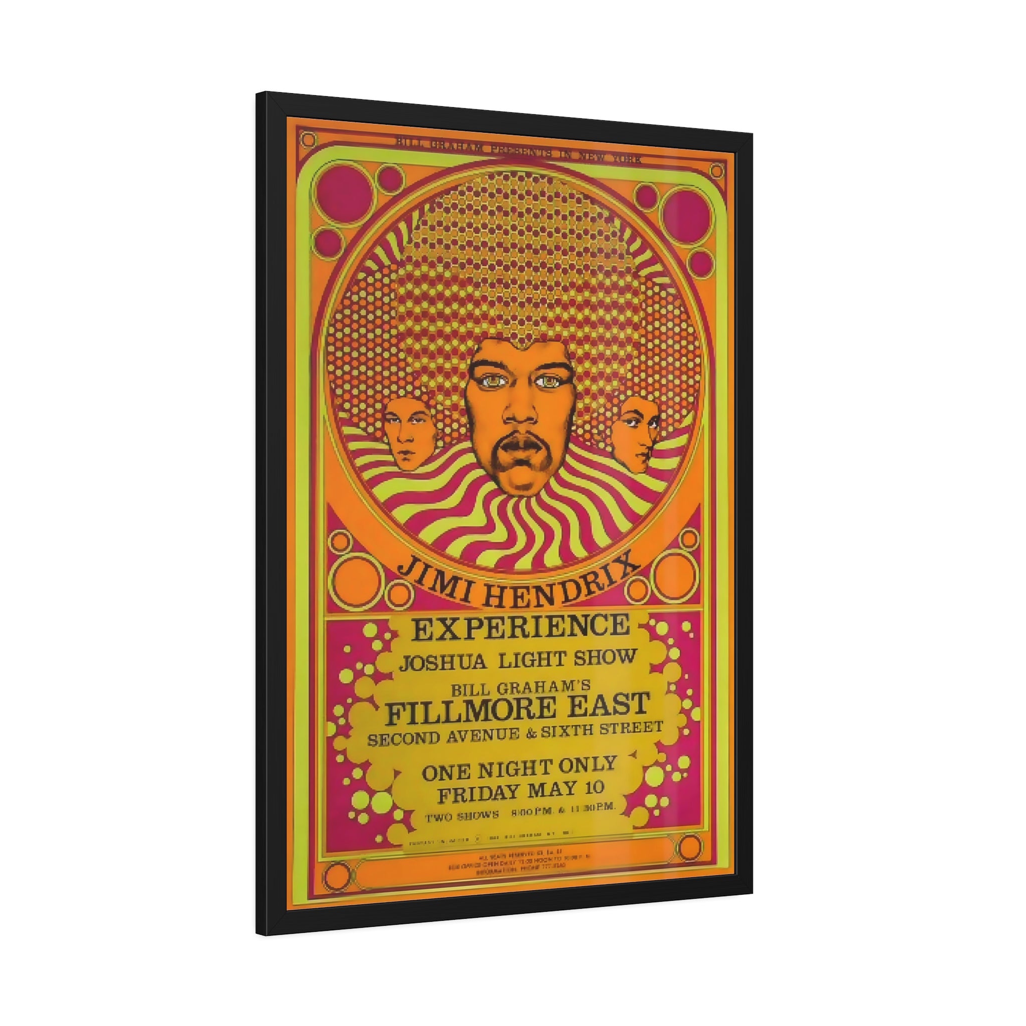 Jimi Hendrix Concert Poster