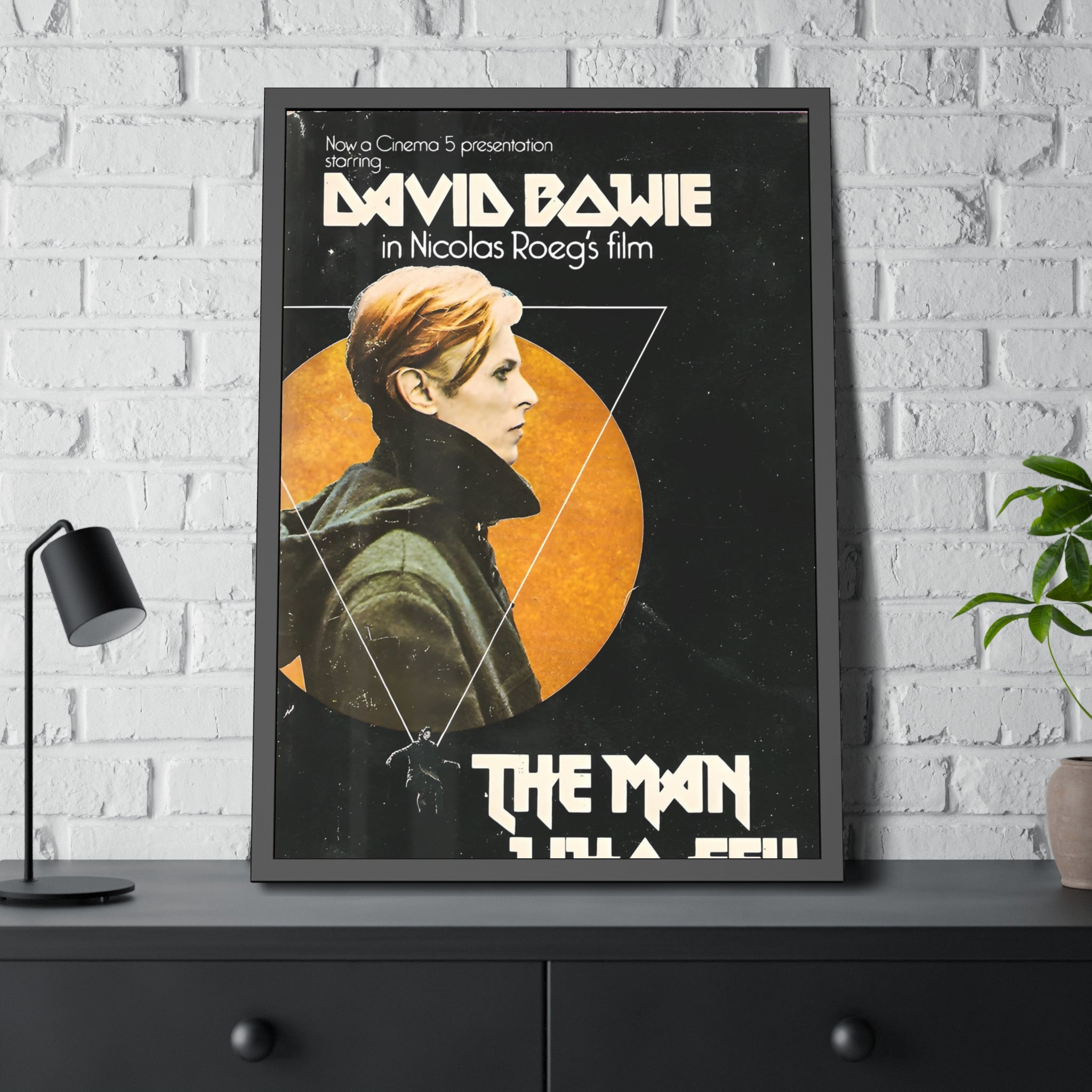 David Bowie The Man Who Fell to Earth Concert Poster