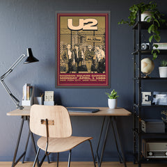 U2 Concert Poster